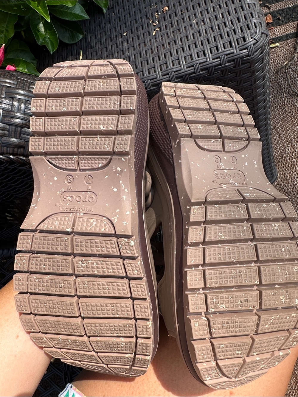 Crocs Mega Crush sandal decked out with charms! - Picture 6 of 7